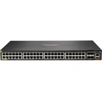 HP Aruba 6200F 48G Class4 PoE 4SFP+ 740W, Hallittu, L3, Gigabit Ethernet (10/100/1000), Power over Ethernet -tuki, Telineasennus, 1U