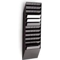 Cornat FLEXIBOXX, 12 hyllyä, Musta, A4, 348 mm, 95 mm, 1045 mm (1709781060)