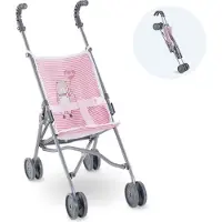 Corolle Umbrella Stroller, Pink - Pink - ONE SIZE