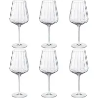 Georg Jensen Bernadotte valkoviinilasi, 6 kpl