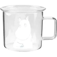 Muurla Moomin lasimuki kirkas 35 cl Moomin