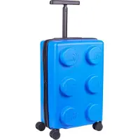 LEGO matkalaukku renkailla (sininen)