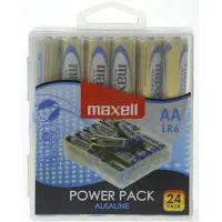 Maxell paristot LR6/AA, alkaliset, 24-pack