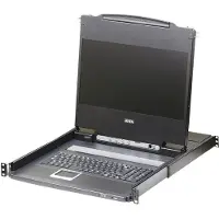 Aten – CL6700MW, 19" KVM-konsol, 17,3",HDMI/DVI-D/VGA, 1U, *DNG* (CL6700MW-ATA-XG)