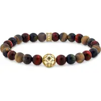 Thomas Sabo Rebel Wolf Tigers eye rannekoru A2145-324-2-L19