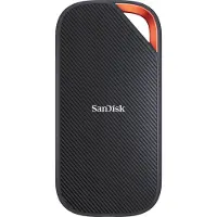 SanDisk Extreme PRO USB4 4 Tt USB4 -ulkoinen SSD, iskunkestävä, laitteistosalaus, PS5-yhteensopiva, Xbox Series X|S -yhteensopiva, Black/Orange