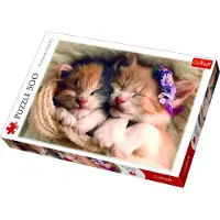 Trefl Sleeping Kittens 500p palapeli
