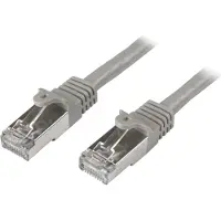 StarTech.com Cat6 Patch Cable - Shielded (SFTP) - 0.5m, Gray (N6SPAT50CMGR)