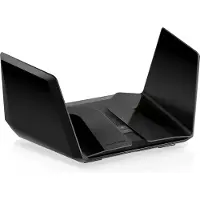 Netgear Nighthawk RAXE500 -reititin, Wi-Fi 6E, AXE11000, Tri-band, musta