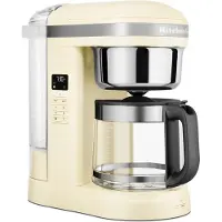 KitchenAid kahvinkeitin 12 kuppia 1,7 L Almond cream
