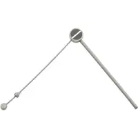 Elvedes Brake Cable Link 10 Units Hopeinen 106 mm
