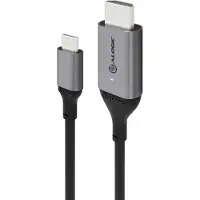 Alogic Ultra USB-C – HDMI -kaapeli, 2 m, Space Grey