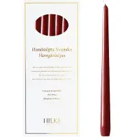 Hilke Collection Herrgårdsljus kynttilät 30 cm 6-pakkaus Viininpunainen kiilto
