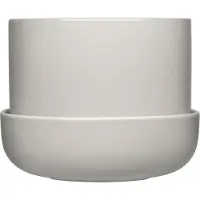 Iittala Nappula- keramiikkaruukku ja vati, 17 x 13 cm