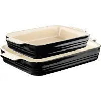 Le Creuset - Uunivuokasetti 25+32 cm Musta
