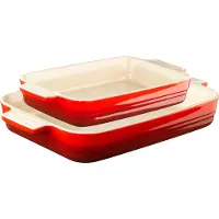 Le Creuset - Uunivuokasetti 25+32 cm Cerise
