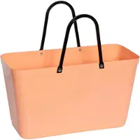 Hinza - Muovinen Laukku Iso Aprikoosi