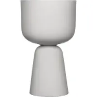 Iittala Nappula ruukku Ø15 cm k26 cm Vaaleanharmaa