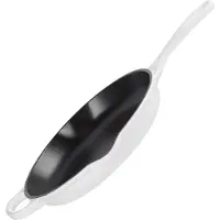 Le Creuset - Signature Valurautapannu 23 cm White