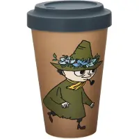 Nordicbuddies - Muumi Take Away Muki 45 cl Nuuskamuikkusen seikkailu Ruskea