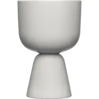 Iittala Nappula ruukku Ø12,5 cm k19 cm Vaaleanharmaa