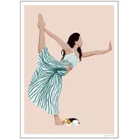 Poster & Frame - ByKammille Juliste 30x40 cm Yoga