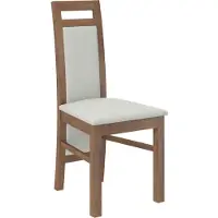 ADRK Furniture Tuoli K34, ruskea/beige