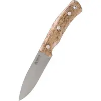 Casström No.10 Swedish Forest knife Sandvik Full Flat Birch veitsi