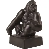 Royal Copenhagen - Gorilla Veistos Grafit 20,5 cm