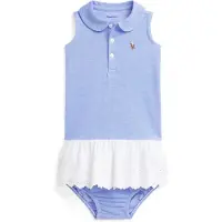 Ralph Lauren Mekko sininen / valkoinen | 80-83 | girl