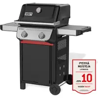 Weber Spirit E-210 kaasugrilli 1501001 (musta)