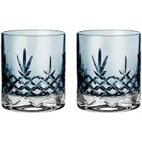 Frederik Bagger - Crispy Lowball Lasi 38 cl 2 kpl Sininen