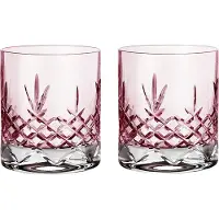 Frederik Bagger - Crispy Lowball Lasi 38 cl 2 kpl Vaaleanpunainen