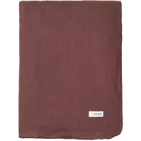Broste Copenhagen Dug 'Gracie' - Burgundy - 160X200CM