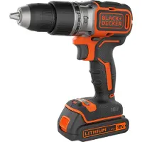 Black & Decker Pora/ruuvinväännin Black&Decker BL188KB-QW; 18 V; 2x1,5 Ah akku