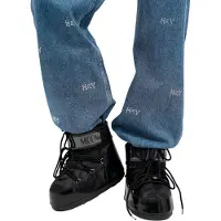 Moon Boot Mb Icon Low Glance Lumikengät Black Black 36-38 EU Musta 36-38 EU Tytöt