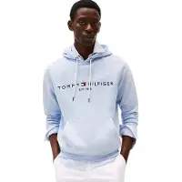 Tommy Hilfiger Collegepaita 'Logo Embroidery Flex Drawstring' laivastonsininen / vaaleansininen / punainen / valkoinen