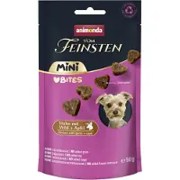 Animonda Vom Feinsten 10x50g Vom Feinsten Adult Mini Bites kana, riista & omena Animonda