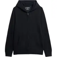 Superdry for man. M2014170A Essential navy zip hoodie Essential navy (S), Casual, Cotton