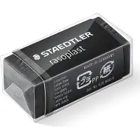Staedtler rasoplast 526 B-9, Musta, Aikuinen & lapsi, 33 mm, 16 mm, 13 mm, 1 kpl (526 B40-9)