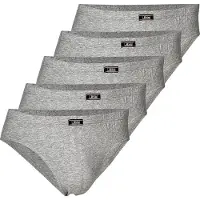 JBS 5-Pack Mini Slip Gots. - Grey - S