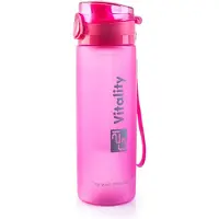 G21 Bottle with a basket for ice, herbs and fruit BPA Free pink