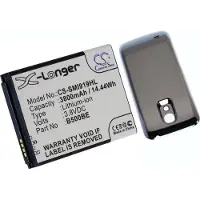 123accu Samsung Galaxy S4 Mini Tehoakku erillisellä mustalla takakannella 3800 mAh