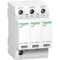 Schneider ELECTRIC IPRD YLIJÄNNITESUOJA, TYYPPI 2+3, IMAX 8KA, TNC, 3P+PEN, ILMAN HÄLYTYSKOSKETINTA, PLUG-IN YLIJÄNNITESUOJAPATRUUNA (A9L08300)
