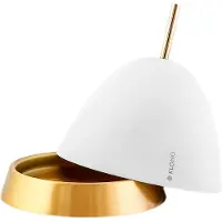 Klong Gömma säilytysrasia small 12 cm Valkoinen-messinki
