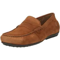 Ralph Lauren Reynold Suede Driver - Brown - 46