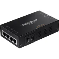 Trendnet TPE-147GI, Gigabitti Ethernet, 1000 Mbit/s, IEEE 802.3, IEEE 802.3ab, IEEE 802.3af, IEEE 802.3at, IEEE 802.3u, musta, 100 - 240 V, 50/60 Hz