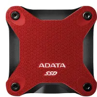 ADATA A-DATA SD620 512 Gt USB 3.2 Gen 2 (USB-C) -ulkoinen SSD, kannettava, iskunkestävä, pelikäyttöön, punainen