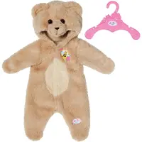 Baby Born Bear Suit 43Cm - Multi/patterned - ONE SIZE