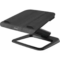 Fellowes 8064301, Kannettavan tietokoneen teline, Musta, Terästä, Puu, 48,3 cm (19"), 4,5 kg, 102 - 406 mm